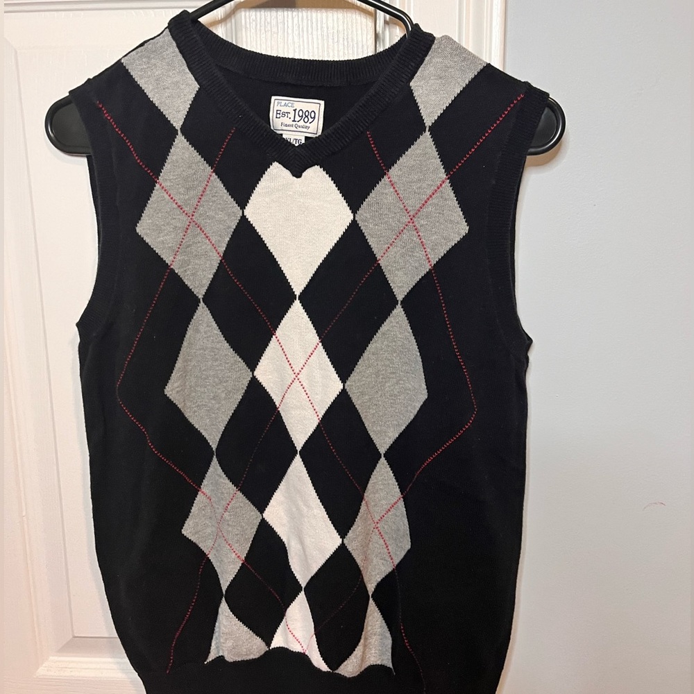 The Children’s Place Checkered V Neck